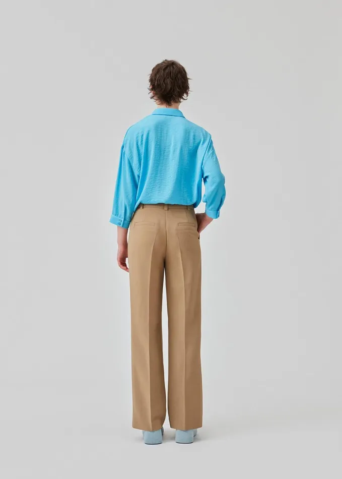 Women Alexis Shirt Pool Blue Modstrm Shirts Women Alexis Shirt Pool Blue Modstrm Shirts