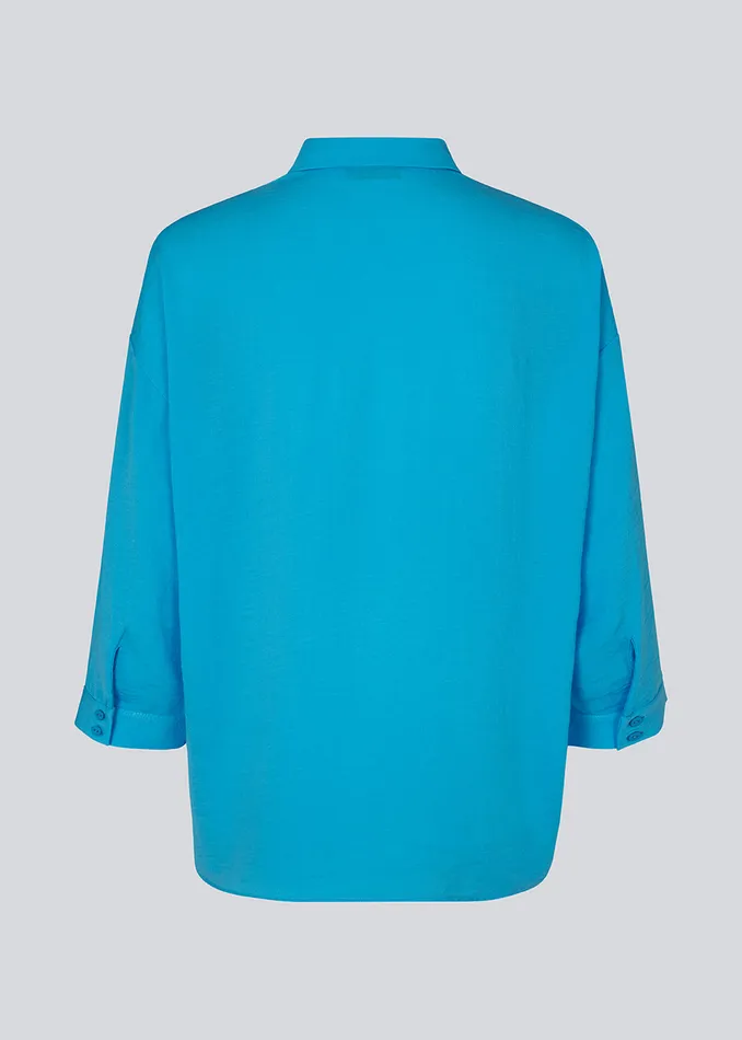 Women Alexis Shirt Pool Blue Modstrm Shirts Women Alexis Shirt Pool Blue Modstrm Shirts