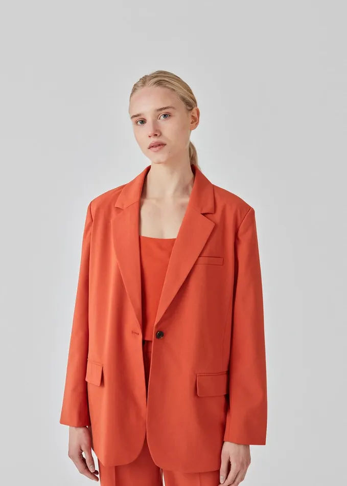 Women AnkerMD Blazer Burnt Rose Modstrm Suits