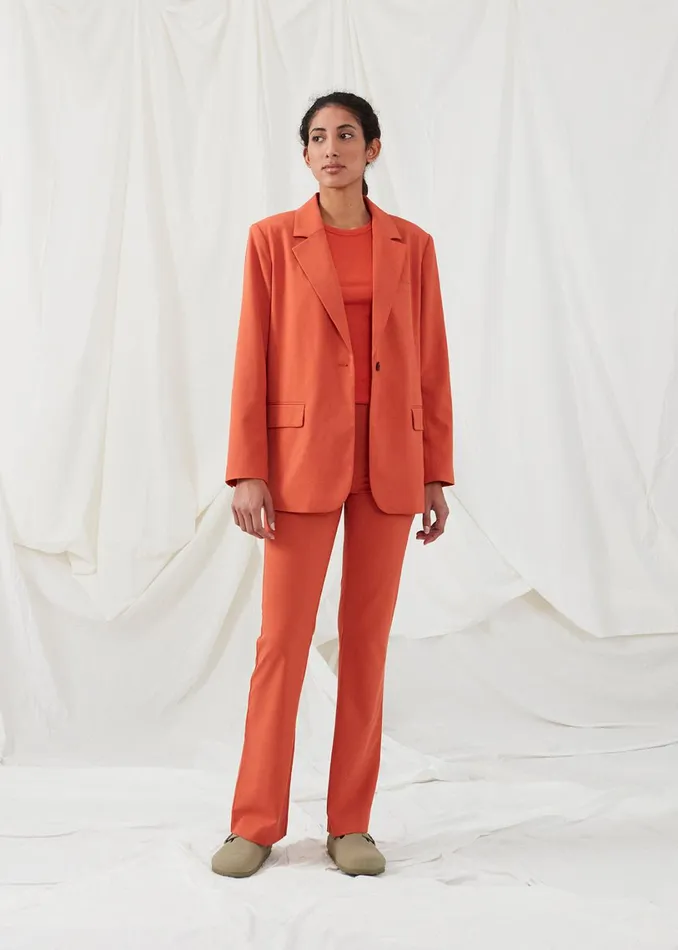 Women AnkerMD Blazer Burnt Rose Modstrm Suits