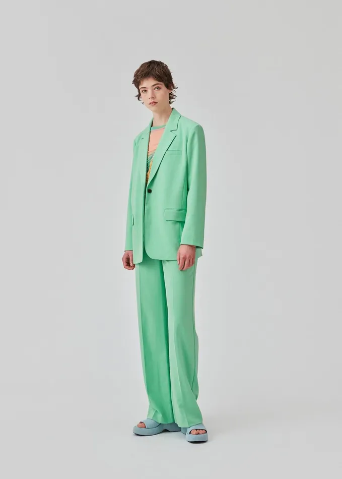 Women AnkerMD Blazer Calm Jade Modstrm Suits
