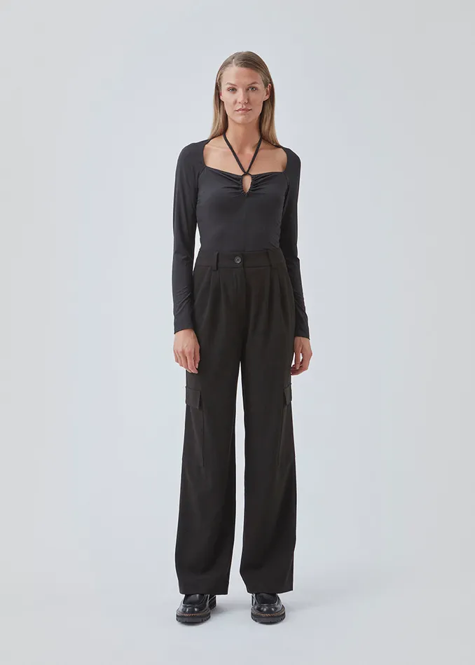 Women AnkerMD Pocket Pants Black Modstrm Suits