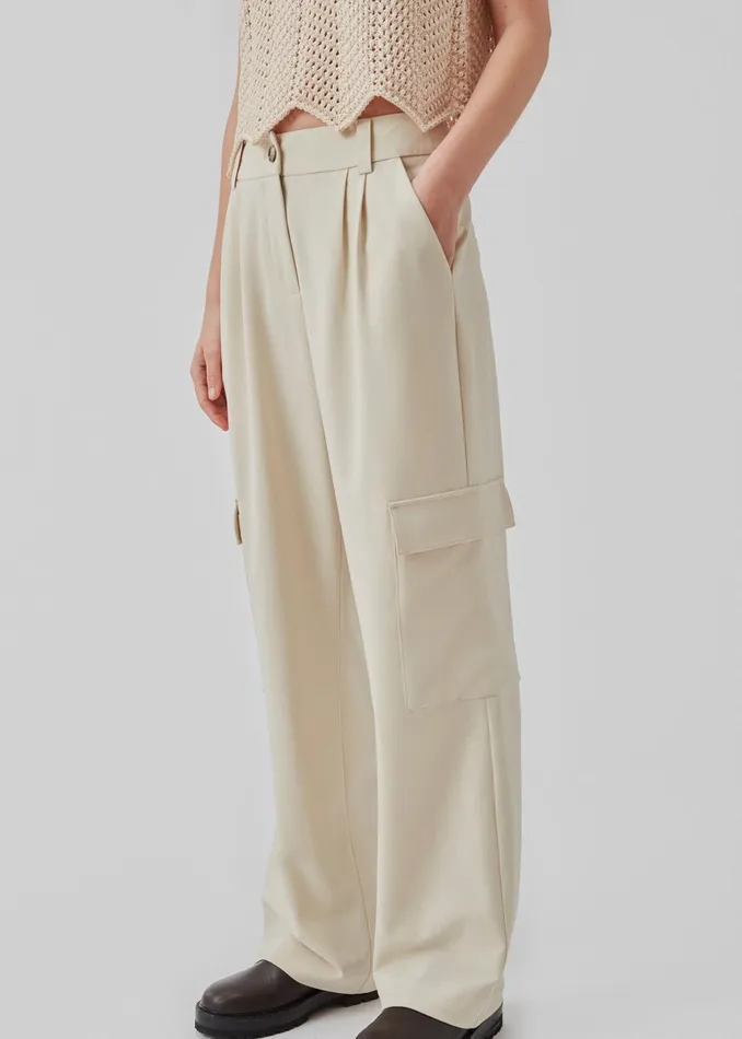 Women AnkerMD Pocket Pants Summer Sand Modstrm Suits