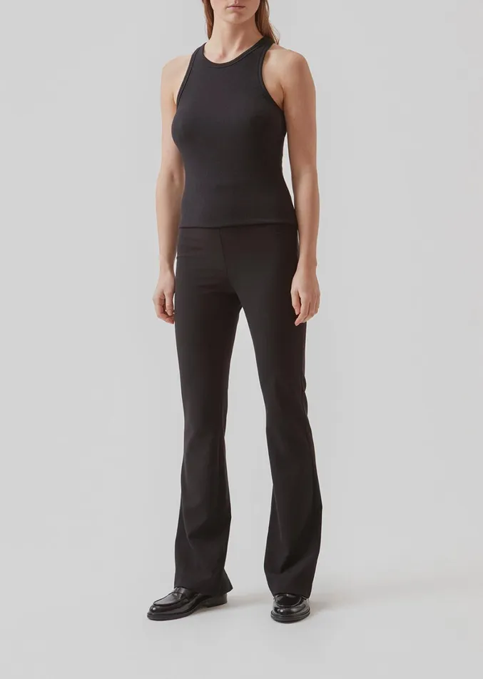 Women AnkerMD Slit Pants Black Modstrm Suits