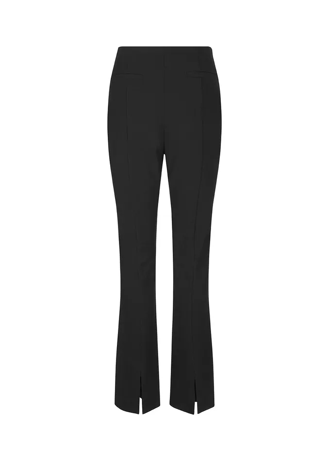 Women AnkerMD Slit Pants Black Modstrm Suits Women AnkerMD Slit Pants Black Modstrm Suits