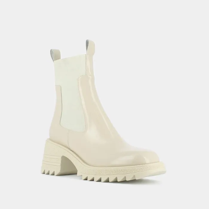Women Ankle Boots Lowboots Jonak Boots With Elastics And Notched Sole