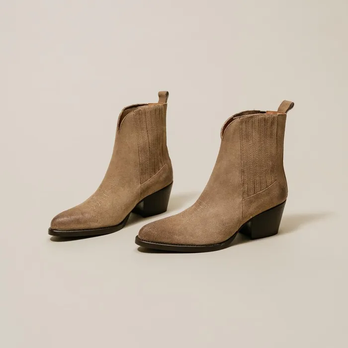 Women Ankle Boots Lowboots Jonak Boots With Heels And Closed Toes