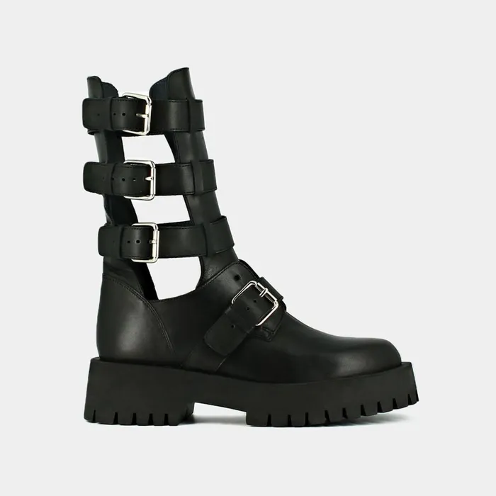 Women Ankle Boots Lowboots Jonak Boots With Straps And Notched Soles Women Ankle Boots Lowboots Jonak Boots With Straps And Notched Soles