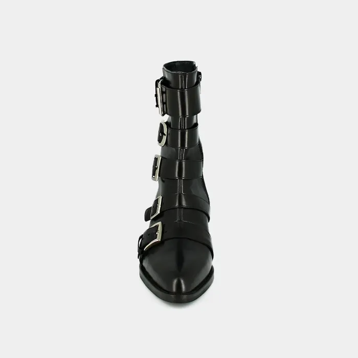 Women Ankle Boots Lowboots Jonak Boots With Straps And Pointed Toes