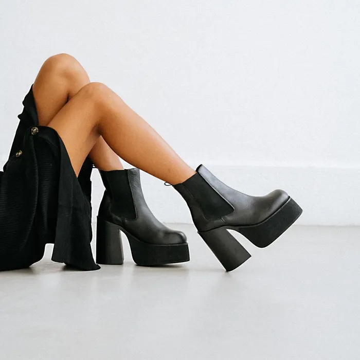 Women Ankle Boots Lowboots Jonak Platform Boots