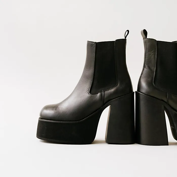 Women Ankle Boots Lowboots Jonak Platform Boots