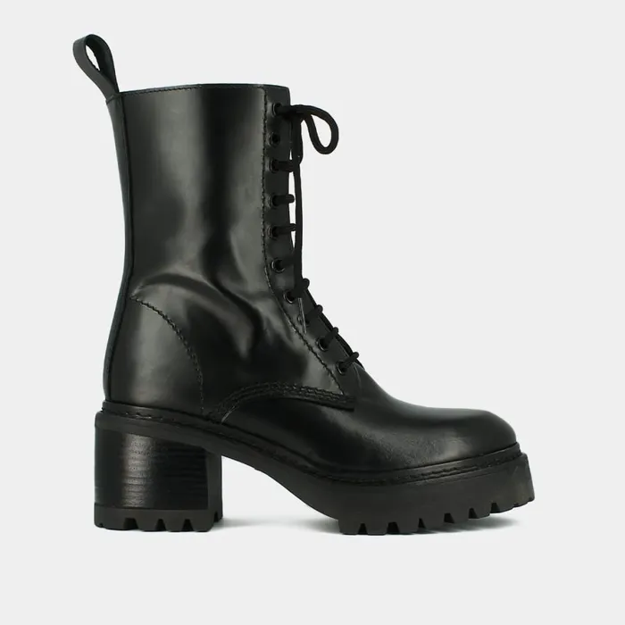 Women Ankle Boots Lowboots Jonak Platform Boots With Laces