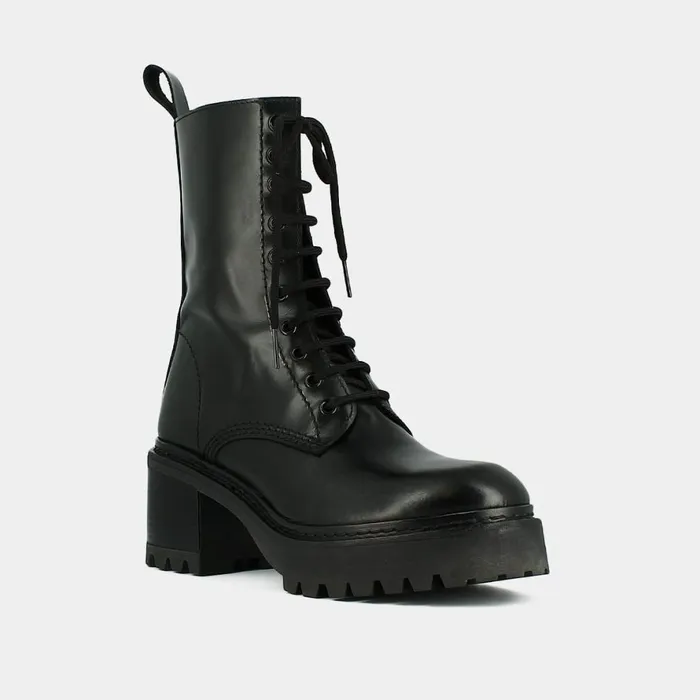 Women Ankle Boots Lowboots Jonak Platform Boots With Laces
