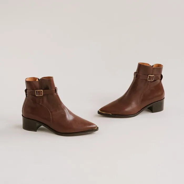 Women Ankle Boots Lowboots Jonak Pointed Toe Boots