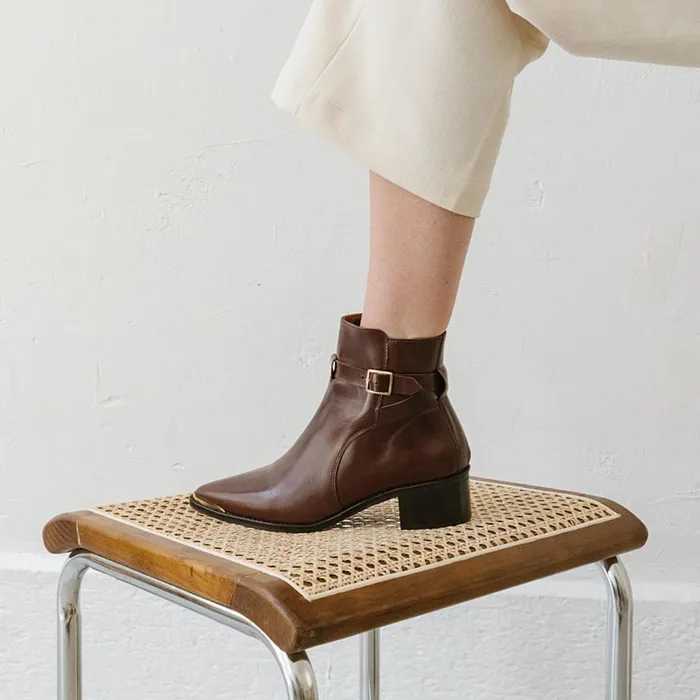 Women Ankle Boots Lowboots Jonak Pointed Toe Boots