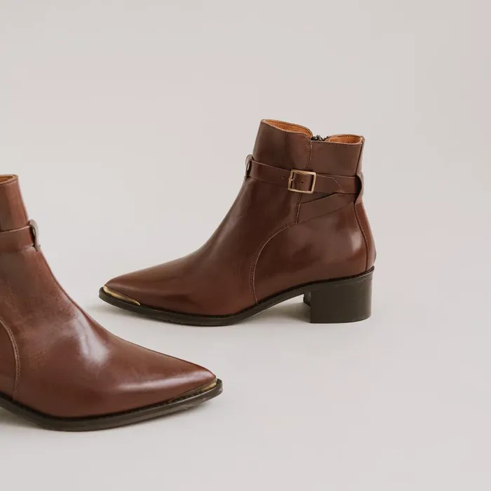 Women Ankle Boots Lowboots Jonak Pointed Toe Boots