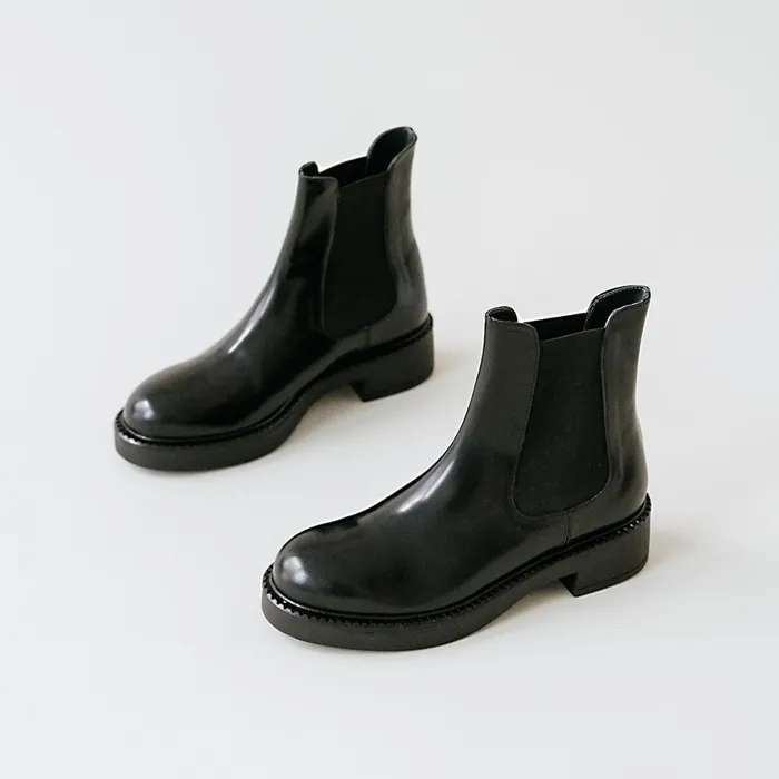 Women Ankle Boots Lowboots Jonak Rider Boots With Round Tip