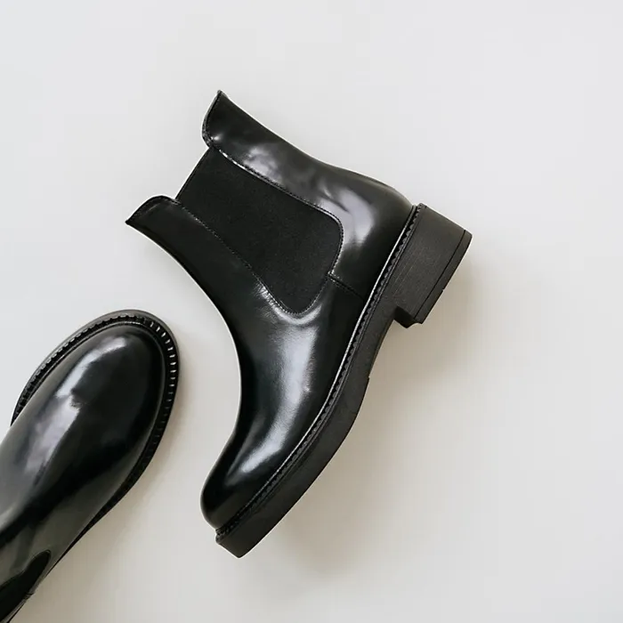 Women Ankle Boots Lowboots Jonak Rider Boots With Round Tip