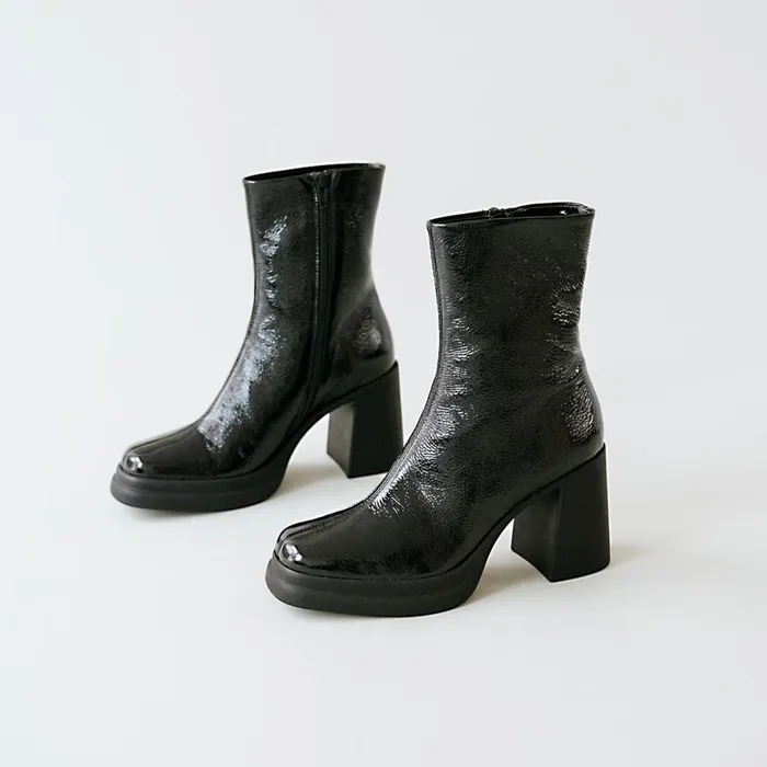 Women Ankle Boots Lowboots Jonak Square Toe And Platform Boots