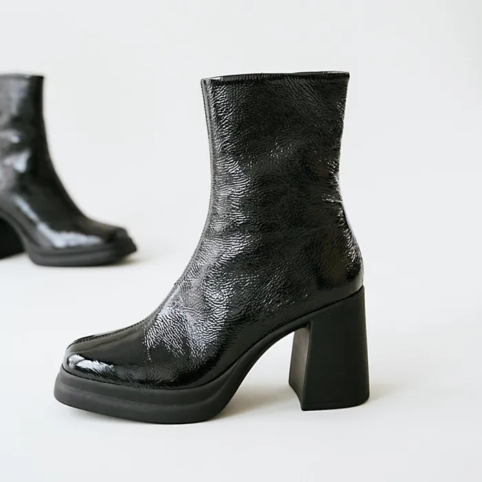 Women Ankle Boots Lowboots Jonak Square Toe And Platform Boots