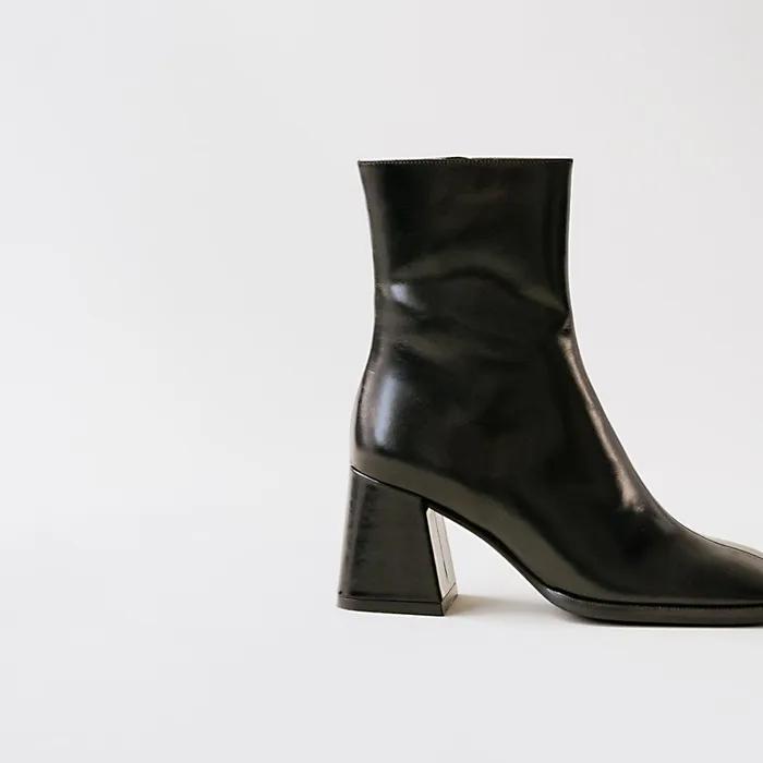Women Ankle Boots Lowboots Jonak Thick Heels And Square Toes