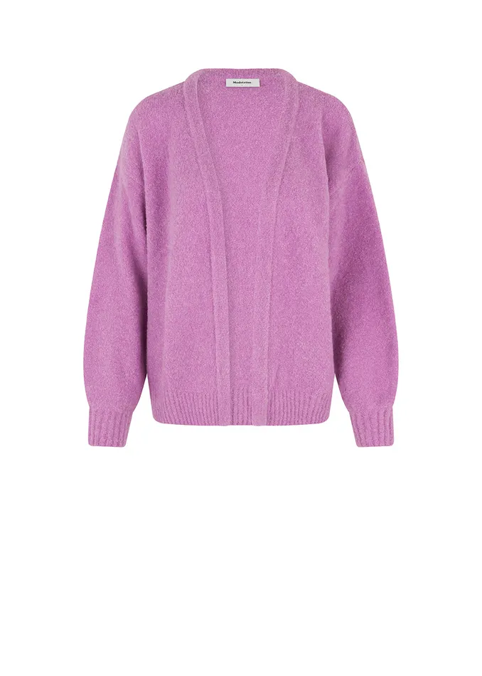 Women AntMD Cardigan Pale Grape Modstrm Blouses and Knitwear