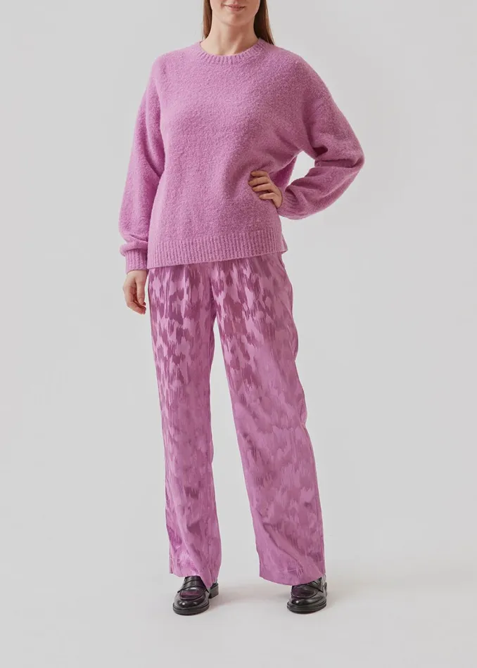 Women AntMD Oneck Pale Grape Modstrm Blouses and Knitwear