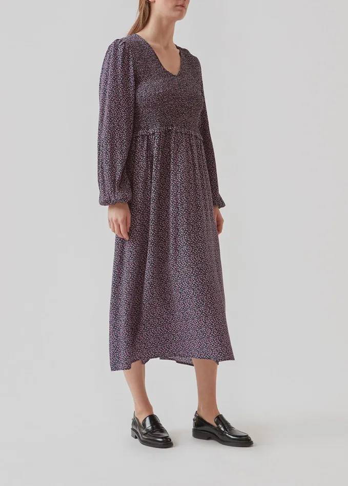 Women ApolloMD Print Dress Mini Pink Daisy Modstrm Dresses