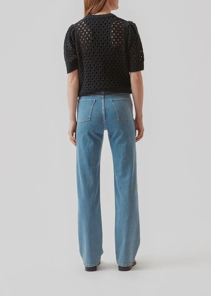 Women AuroraMD Oneck Black Modstrm Blouses and Knitwear Women AuroraMD Oneck Black Modstrm Blouses and Knitwear