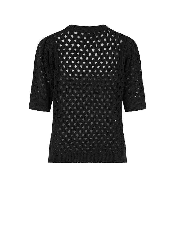 Women AuroraMD Oneck Black Modstrm Blouses and Knitwear Women AuroraMD Oneck Black Modstrm Blouses and Knitwear