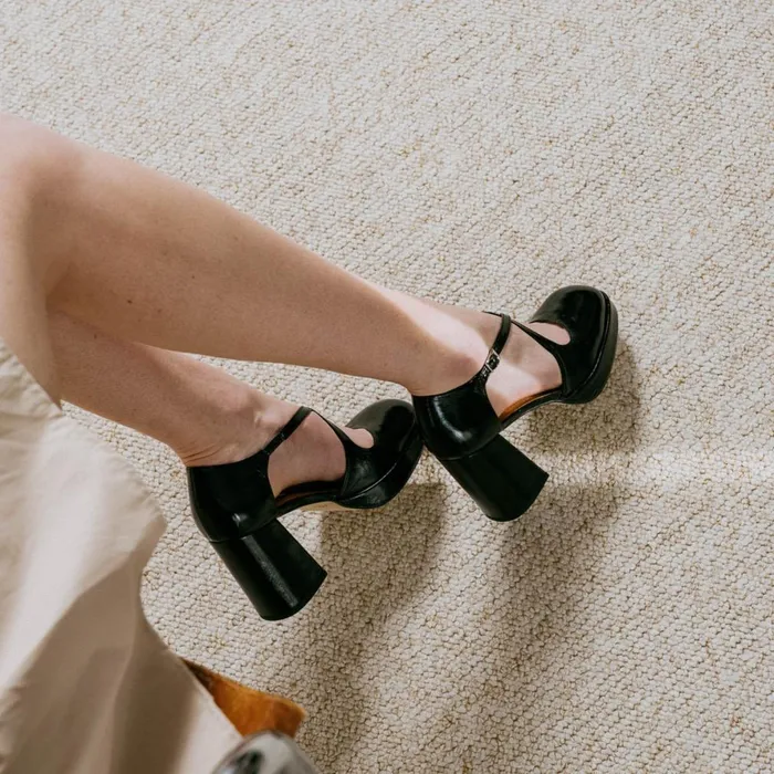 Women Babies Salomes Jonak Babies With Heels And Crossed Straps