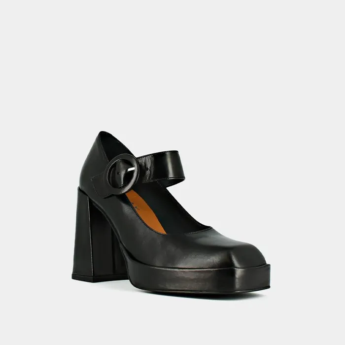 Women Babies Salomes Jonak Booties With Heels Platforms And Square Toes