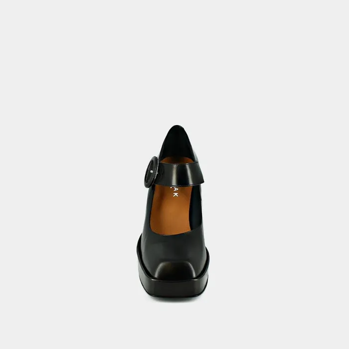 Women Babies Salomes Jonak Booties With Heels Platforms And Square Toes