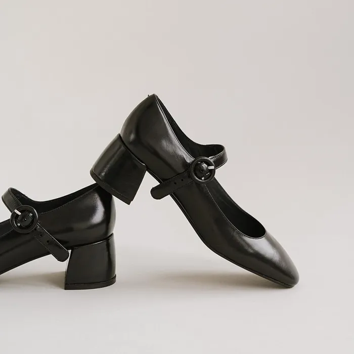 Women Babies Salomes Jonak MidHeeled Booties With Buckle Straps