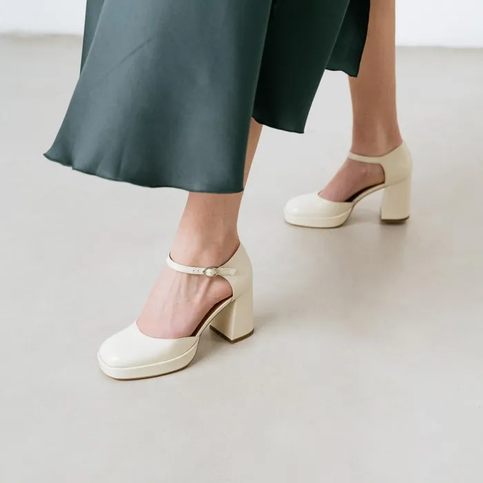 Women Babies Salomes Jonak Square Toe Slippers With Strap