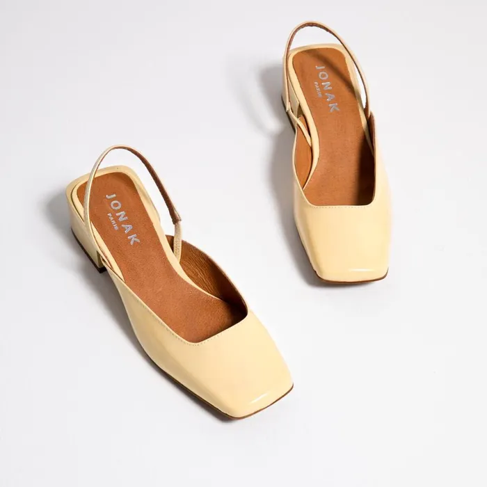 Women Ballets Flats Jonak Open Back Ballet Flats