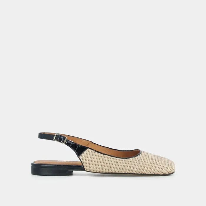 Women Ballets Flats Jonak Open Ballerinas With Square Toe