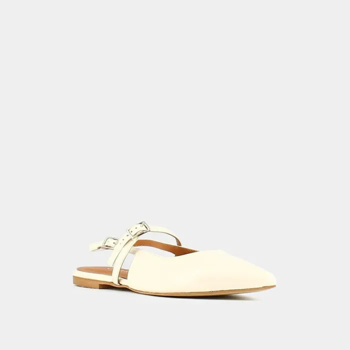 Women Ballets Flats Jonak PointedToe Ballerinas With Straps