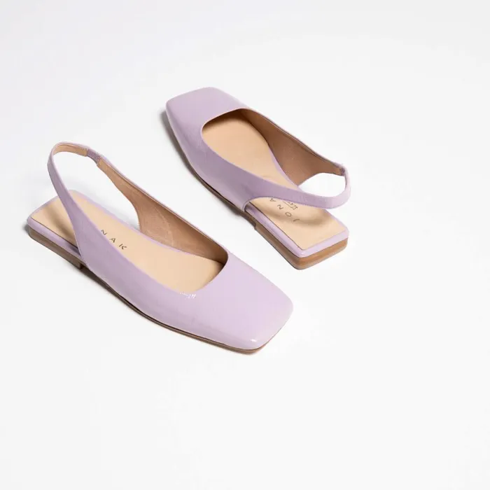 Women Ballets Flats Jonak Square Toe Ballet Slingback