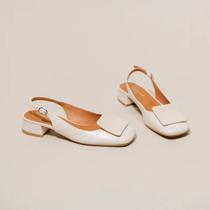 Women Ballets Flats Jonak SquareToe Slingback Ballerinas