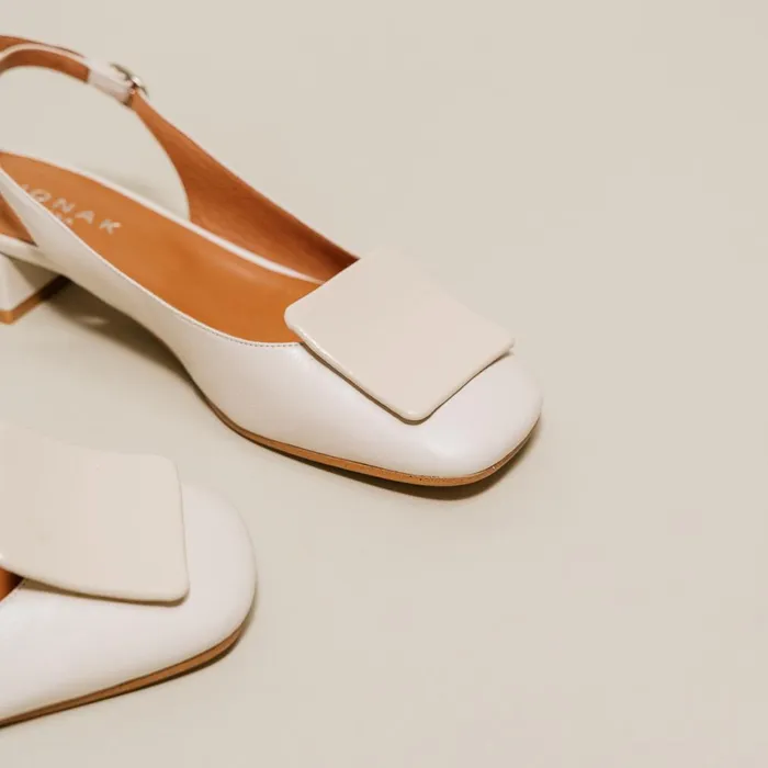 Women Ballets Flats Jonak SquareToe Slingback Ballerinas