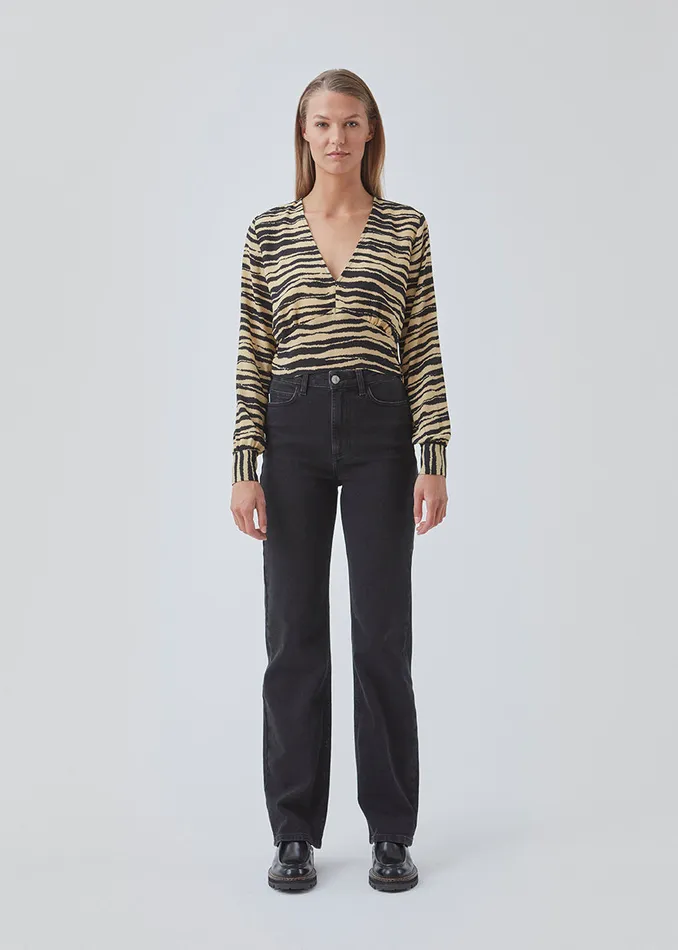 Women BeckyMD Print Top Moonstone Tiger Modstrm Tops