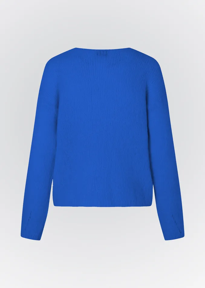 Women BertyMD Vneck Bright Ocean Modstrm Blouses and Knitwear Women BertyMD Vneck Bright Ocean Modstrm Blouses and Knitwear