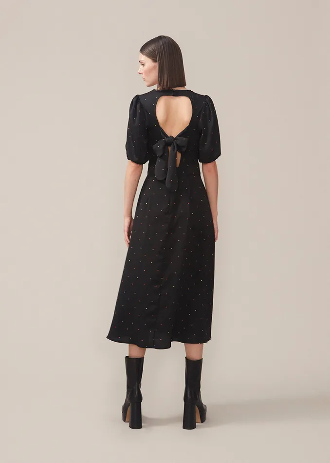 Women BixMD Print Dress Rainbow Hearts Modstrm Dresses Women BixMD Print Dress Rainbow Hearts Modstrm Dresses