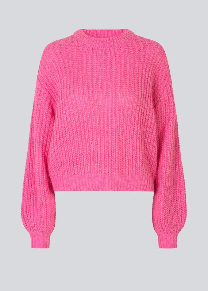 Women BlakelyMD Oneck Cosmos Pink Modstrm Blouses and Knitwear Women BlakelyMD Oneck Cosmos Pink Modstrm Blouses and Knitwear