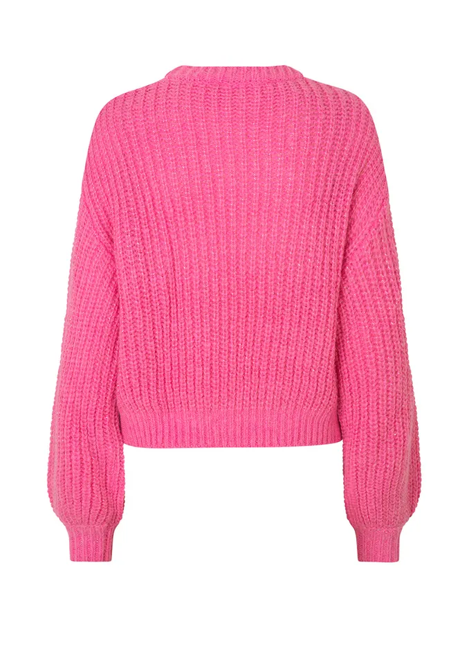 Women BlakelyMD Oneck Cosmos Pink Modstrm Blouses and Knitwear Women BlakelyMD Oneck Cosmos Pink Modstrm Blouses and Knitwear