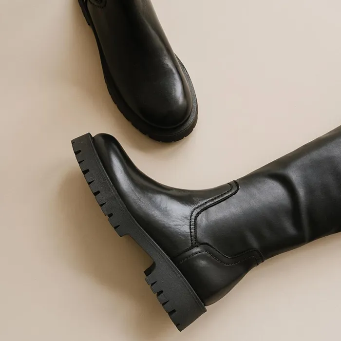 Women Boots Thighhigh Boots Jonak Boots With Notched Soles