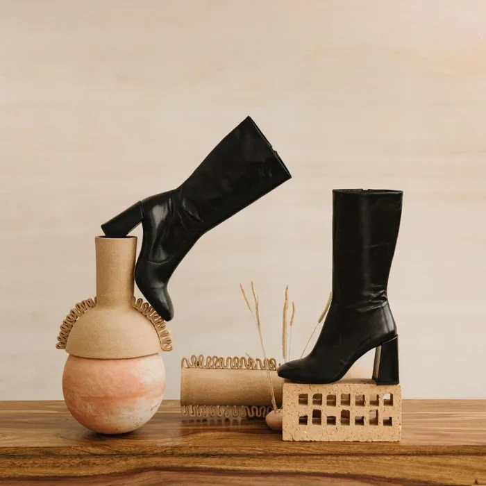 Women Boots Thighhigh Boots Jonak Heeled Boots With Square Toe
