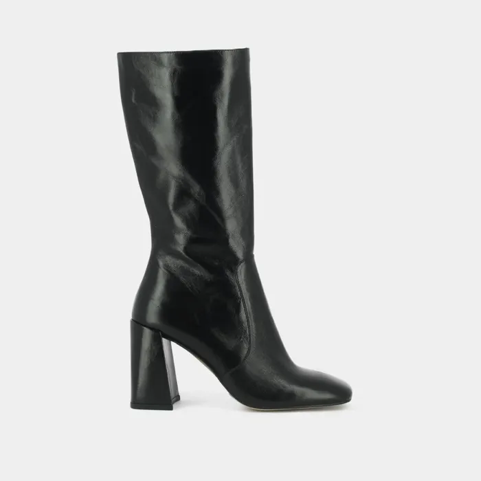 Women Boots Thighhigh Boots Jonak Heeled Boots With Square Toe