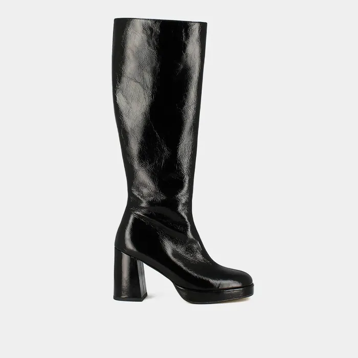Women Boots Thighhigh Boots Jonak High RoundToed Boots